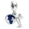 PANDORA Propeller Plane Dangle Charm