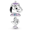 Disney Beauty and the Beast Mrs. Potts and Chip Dangle Charm