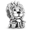 PANDORA Wavy Union Jack Lion Charm