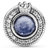 PANDORA Sparkling Blue Crown O charm