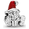 PANDORA Seated Santa Claus & Present Charm