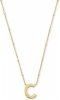 Kendra Scott Letter C Pendant Necklace in Gold