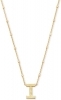 Kendra Scott Letter I Pendant Necklace in Gold