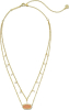 Kendra Scott Womens Elisa Pearl Multi Strand Necklace