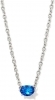 Kendra Scott Cailin Crystal Pendant Necklace Silver Blue Violet Crystal