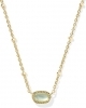 Kendra Scott Mini Elisa Gold Satellite Short Pendant Necklace
