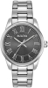 Bulova Stainless Steel Gunmetal Dial Mens Watch 96A222
