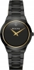 Bulova Modern Millenia Black Stainless Steel Ladies Watch 98L314