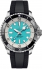 Breitling Superocean Automatic 44 Turquoise Dial Black Rubber Dive Watch