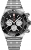 Breitling Super Chronomat B01 44 Black Dial Steel Chronograph Mens Watch