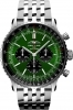 Breitling Navitimer B01 Chronograph 46 Green Dial Steel Mens Watch