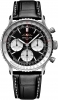 Breitling Navitimer B01 Chronograph 41 Black Dial Leather Mens Watch