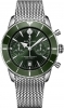 Breitling Superocean Heritage Chronograph 44 Green Dial Steel Automatic Mens Watch