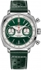 Breitling Top Time B01 Racing 38 Green Dial Leather Automatic Mens Watch