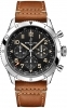 Breitling Super AVI B04 Chronograph GMT 46 P-51 Mustang Black Dial Leather Automatic Mens Watch
