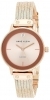 Anne Klein Rose Gold-Tone Diamond Dial Cable Bracelet Ladies Watch AK-3220RGRG