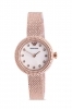 Emporio Armani Rose Gold-Tone Mesh Ladies Watch AR11416
