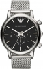 Armani Stainless Steel Chronograph Mens Watch AR1808