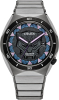Citizen Black Panther Eco-Drive Black Dial Mens Watch AW1668-50W