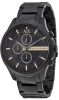 Armani Exchange Black Stainless Steel Chronograph Mens Watch AX2164