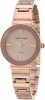 Anne Klein Genuine Diamond Dial Ladies Watch AK/2434PMRG
