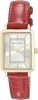 Anne Klein Glitter Accented Croco-Grain Strap Ladies Watch