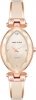 Anne Klein Rose Gold-Tone Oval Blush Pink Mother-of-Pearl Diamond Accent Ladies Watch AK/4018BHRG