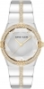 Anne Klein Two-Tone 116-Crystal Bezel and Link Bracelet Ladies Watch AK/5037SVTT