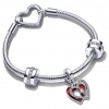 Pandora Heart & Keyhole Bracelet Gift Set