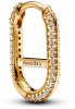 Pandora ME 14k gold plating Pave Link Earring