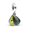 Pandora Moments Avocado Double Dangle Charm