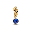 Pandora Moments Faceted Blue Eternity Circle Dangle Charm
