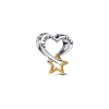 Pandora Moments Lucky Star & Heart Charm