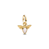 Pandora White Bee Mini Dangle Charm