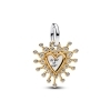 Pandora Radiant Heart Double Dangle Charm
