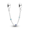 Pandora Triple Blue Stone Safety Chain