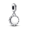 Pandora Engravable Disc & Hearts Dangle Charm