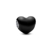 Pandora Black Heart Charm