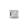 Pandora Moveable Toy Cube Charm Sterling silver