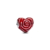 Pandora Rose Heart Charm Sterling silver