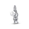 Pandora Pave Infinity Knot Dangle Charm