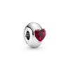 Pandora Red Heart Solitaire Clip Charm