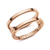 Daniel Wellington Elan Dual Rose Gold-Tone Ring - Size 54