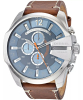 Diesel Mega Chief Chronograph Leather Mens Watch DZ4458