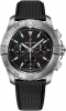 Breitling Super Avenger B01 Chronograph 46 Black Dial Leather Automatic Mens Watch
