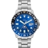 Fossil Mens Blue GMT Watch FS5991
