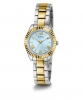 Guess Mini Luna Blue Dial Two-Tone Ladies Watch GW0687L4