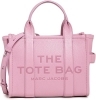 Marc Jacobs The Leather Small Tote Bag - Lilas/Pink