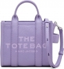 Marc Jacobs The Leather Crossbody Tote Bag - Lavender