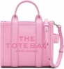 Marc Jacobs The Leather Crossbody Tote Bag - Fluro Candy Pink
